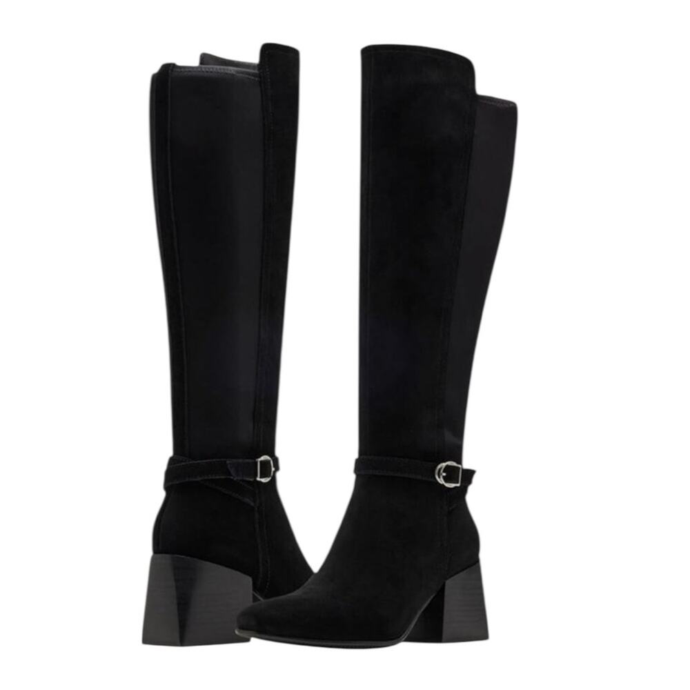 Blondo Waterproof Twyla Black Suede Boots – 8.5M